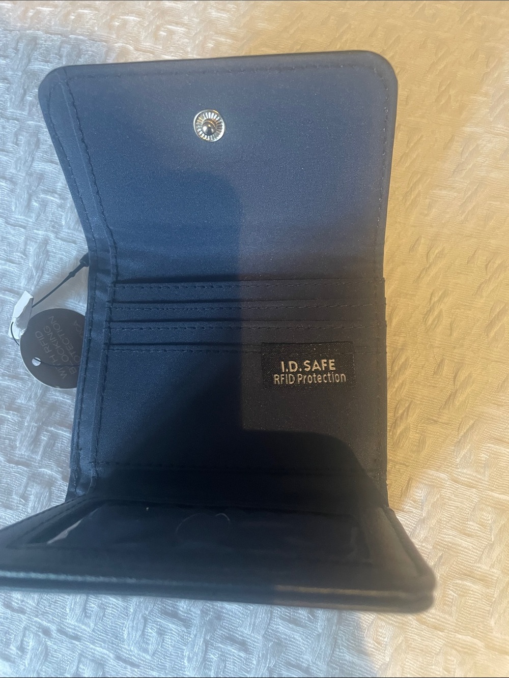 Nautica Black Women's RFID ID Wallet